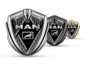 MAN Badge Autoadesivo Look Corse Alta Qualità